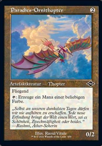 Paradies-Ornithopter V.2 (Ornithopter of Paradise)
